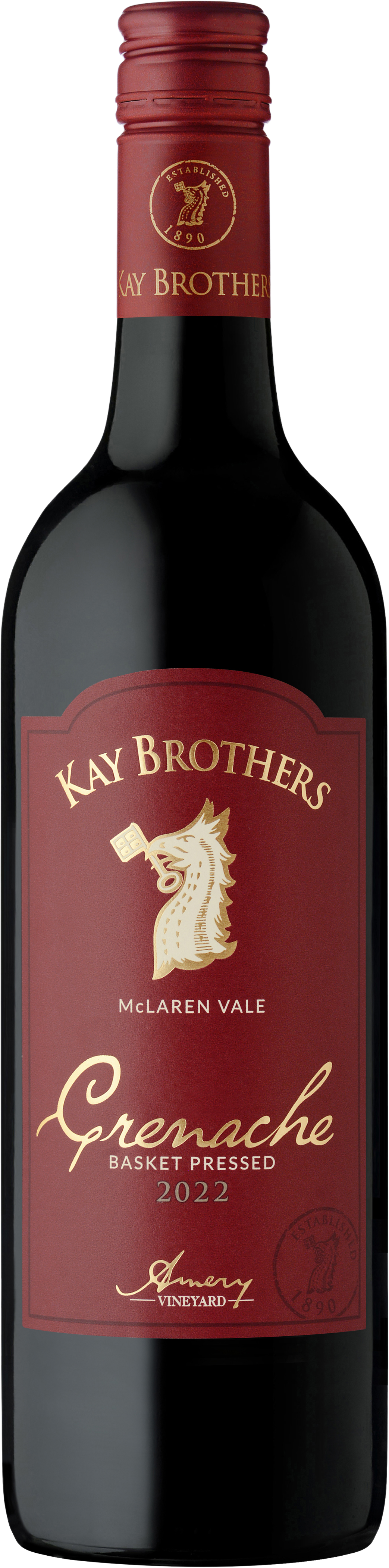 Kay Brothers Basket Pressed Grenache 2022 McLaren Vale